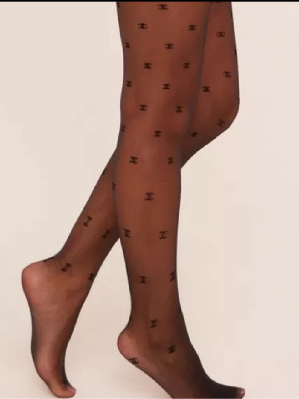 CHANEL Logo Hosiery - Picture 5 of 5
